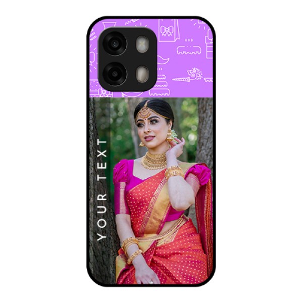 Oppo A6 Pro 5G Custom Glass Phone Case - Birthday Icons Design