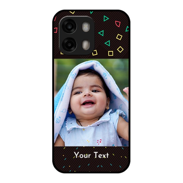 Oppo A6 Pro 5G Custom Glass Phone Case - With Confetti Birthday Design Oppo A6 Pro 5G Custom Glass Phone Case - With Confetti Birthday Design