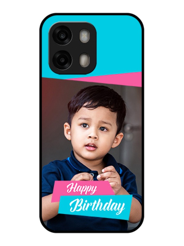 Custom Oppo A6 Pro 5G Custom Glass Phone Case - Image Holder With 2 Color Design