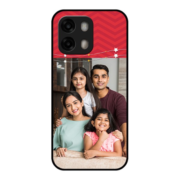 Oppo A6 Pro 5G Custom Glass Phone Case - Happy Family Design