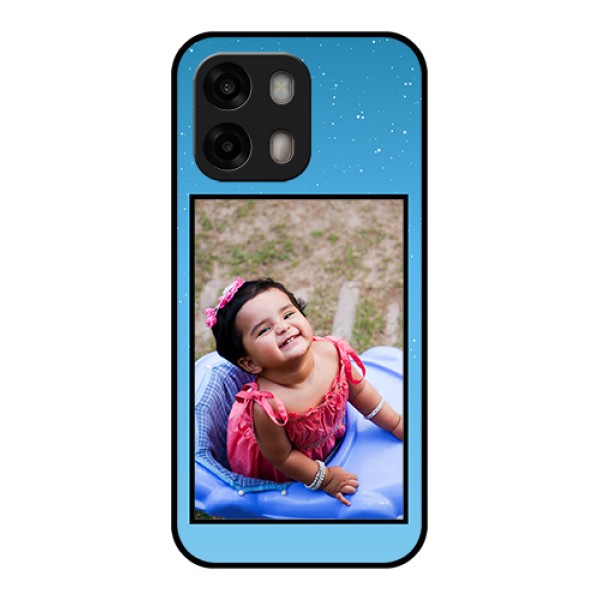 Oppo A6 Pro 5G Custom Glass Phone Case - Wave Pattern Colorful Design