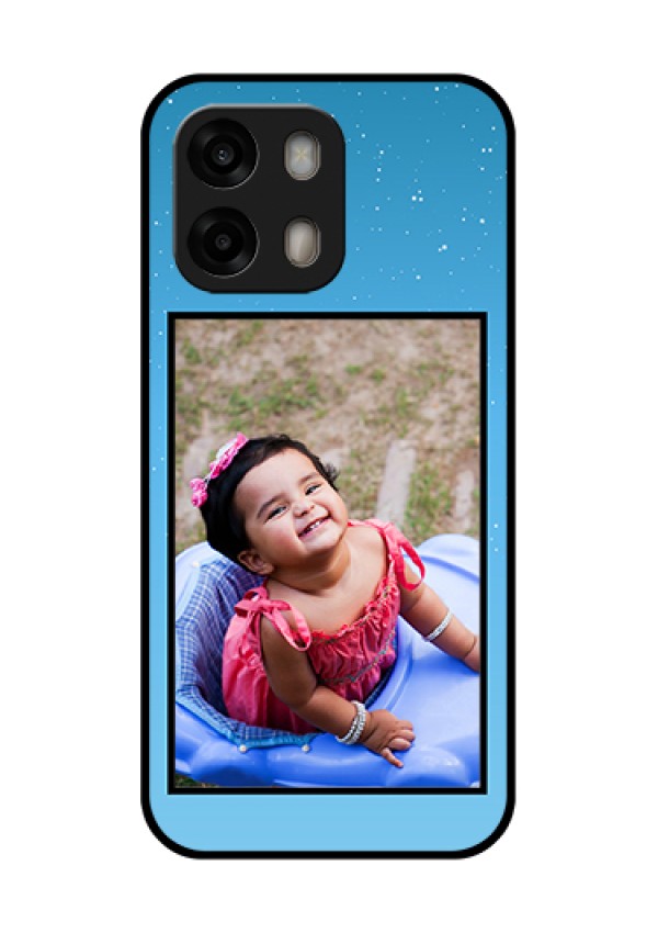Oppo A6 Pro 5G Custom Glass Phone Case - Wave Pattern Colorful Design