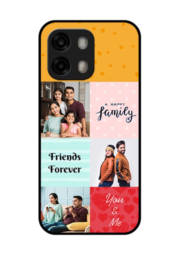 Oppo A6 Pro 5G Custom Glass Phone Case - Images With Quotes Design