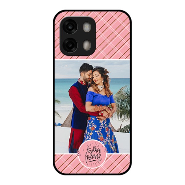 Oppo A6 Pro 5G Custom Glass Phone Case - Together Forever Design Oppo A6 Pro 5G Custom Glass Phone Case - Together Forever Design