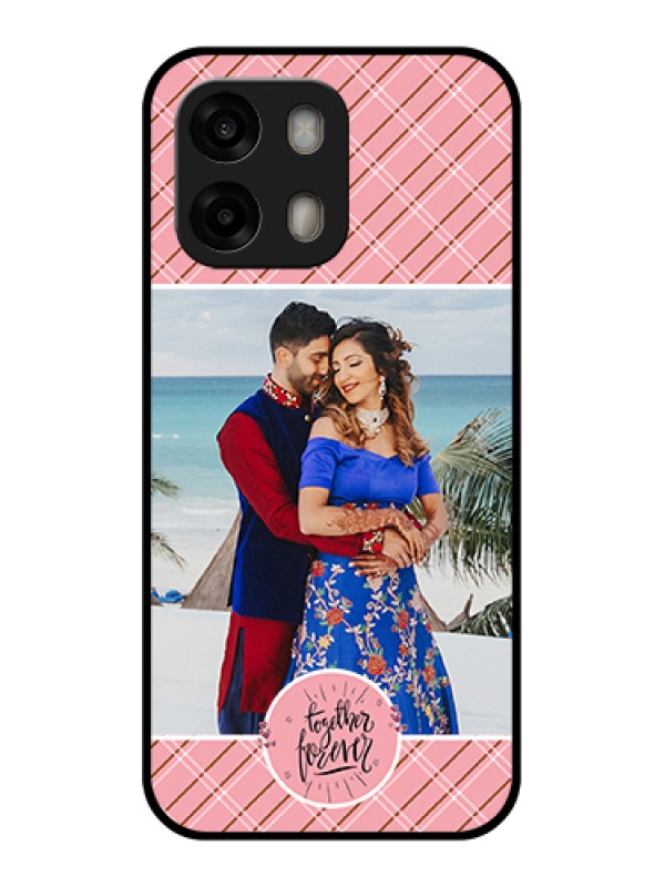 Custom Oppo A6 Pro 5G Custom Glass Phone Case - Together Forever Design