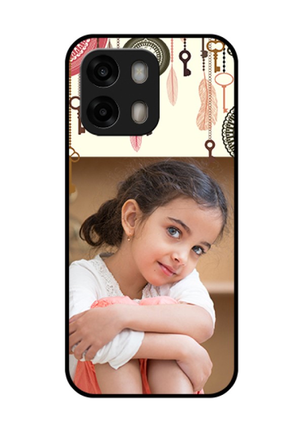 Oppo A6 Pro 5G Custom Glass Phone Case - Boho Style Design