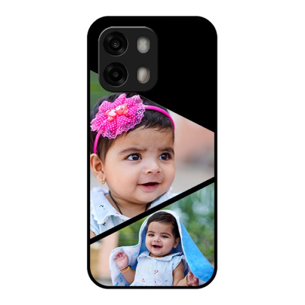 Oppo A6 Pro 5G Custom Glass Phone Case - Semi Cut Design