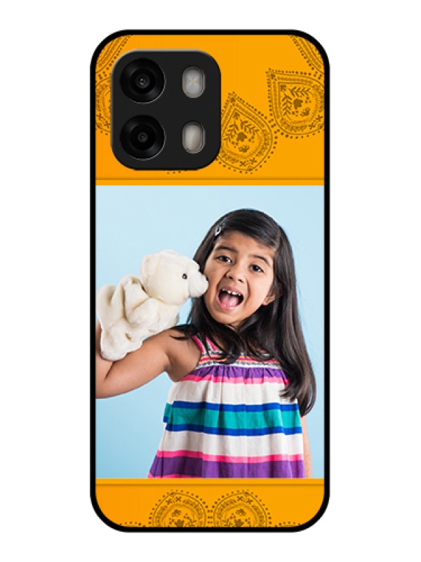 Custom Oppo A6 Pro 5G Custom Glass Phone Case - Photo Wedding Design