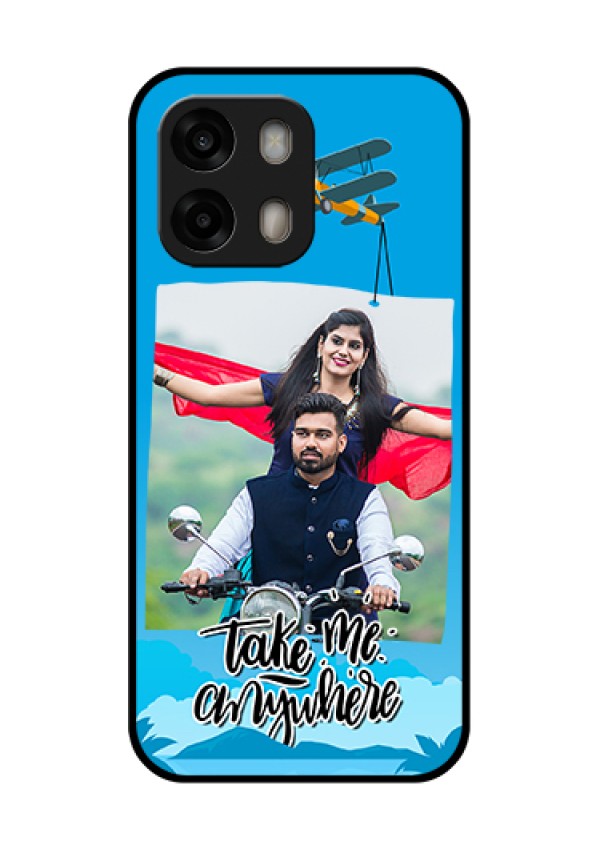 Oppo A6 Pro 5G Custom Glass Phone Case - Traveller Design