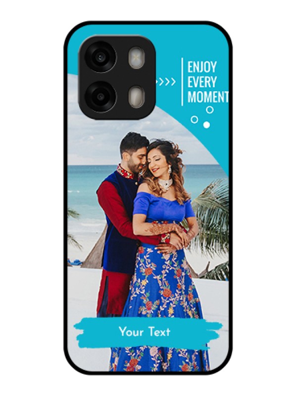 Custom Oppo A6 Pro 5G Custom Glass Phone Case - Happy Moment Design