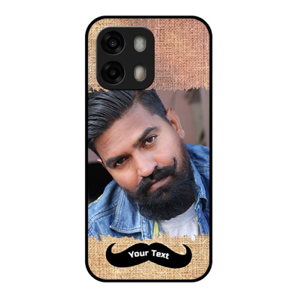 Oppo A6 Pro 5G Custom Glass Phone Case - With Texture Design