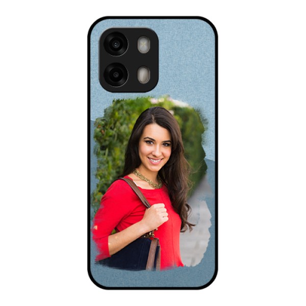 Oppo A6 Pro 5G Custom Glass Phone Case - Grunge Line Art Design