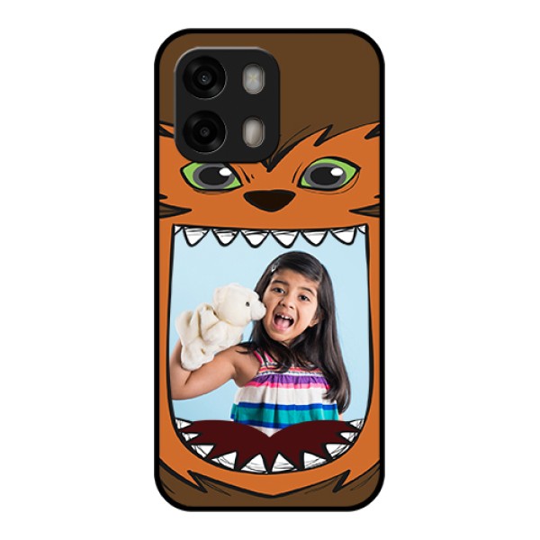Oppo A6 Pro 5G Custom Glass Phone Case - Owl Monster Back Case Design Oppo A6 Pro 5G Custom Glass Phone Case - Owl Monster Back Case Design