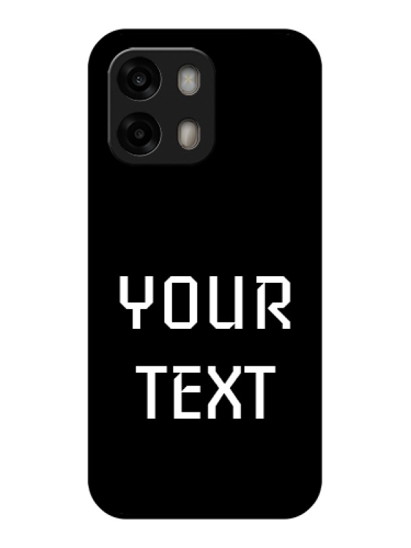 Custom Oppo A6 Pro 5G Custom Glass Phone Case - Your Name Design