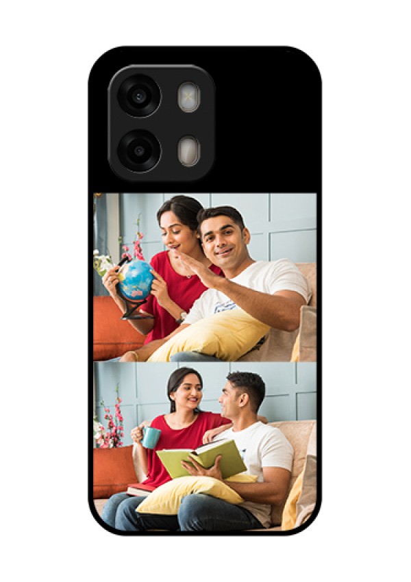 Oppo A6 Pro 5G Custom Glass Phone Case - 2 Images Design