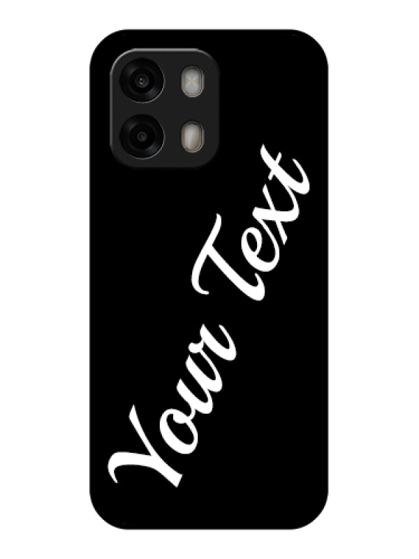 Custom Oppo A6 Pro 5G Custom Glass Phone Case - With Your Name Design
