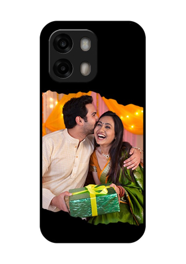 Oppo A6 Pro 5G Custom Glass Phone Case - Tear - Off Design