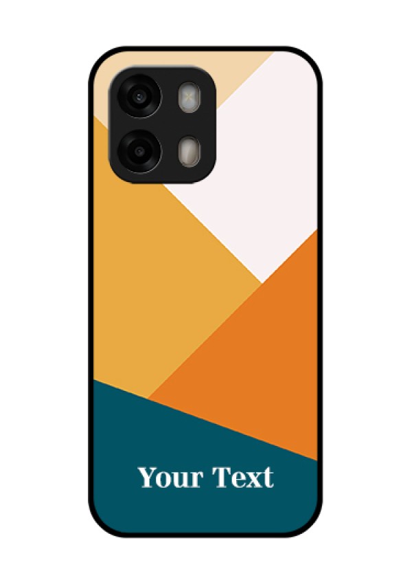 Oppo A6 Pro 5G Custom Glass Phone Case - Stacked Multi - Colour Design