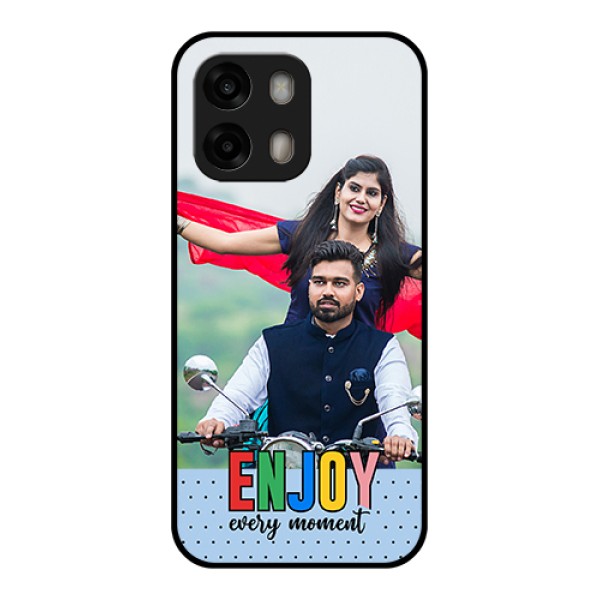 Oppo A6 Pro 5G Custom Glass Phone Case - Enjoy Every Moment Design Oppo A6 Pro 5G Custom Glass Phone Case - Enjoy Every Moment Design