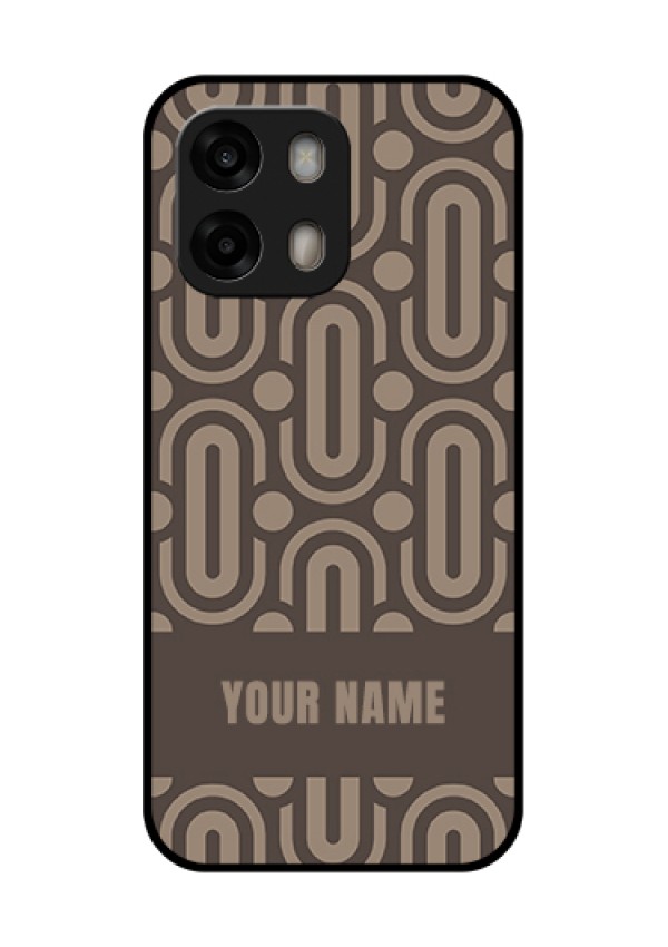 Oppo A6 Pro 5G Custom Glass Phone Case - Captivating Zero Pattern Design