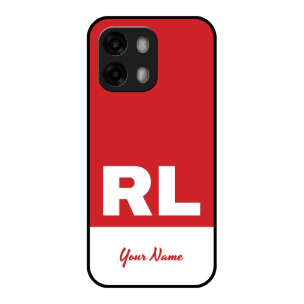 Oppo A6 Pro 5G Custom Glass Phone Case - Dual Tone Custom Text Design Oppo A6 Pro 5G Custom Glass Phone Case - Dual Tone Custom Text Design