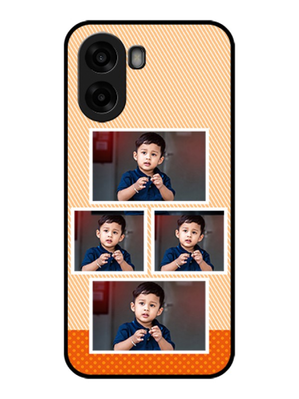 Custom Oppo A6s 5G Custom Glass Phone Case - Bulk Photos Upload Design