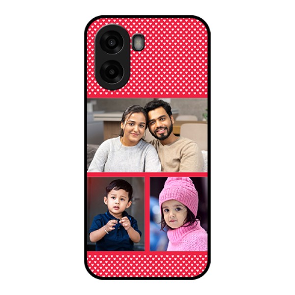 Oppo A6s 5G Custom Glass Phone Case - Bulk Photo Upload Design