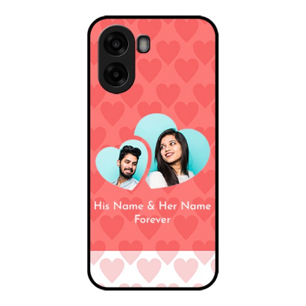 Oppo A6s 5G Custom Glass Phone Case - Couple Pic Upload Design Oppo A6s 5G Custom Glass Phone Case - Couple Pic Upload Design