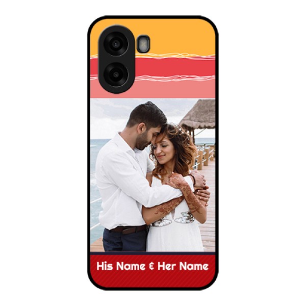 Oppo A6s 5G Custom Glass Phone Case - Colorful Case Design