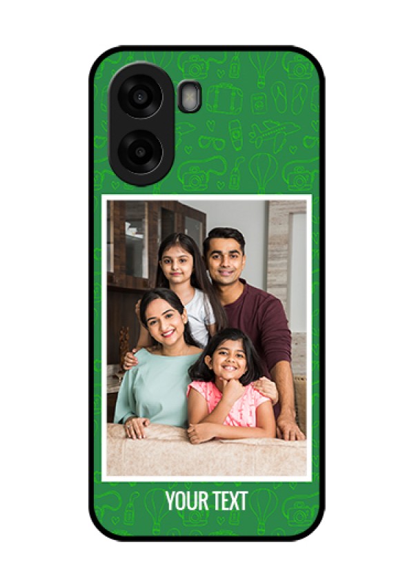 Oppo A6s 5G Custom Glass Phone Case - Picture Upload Design