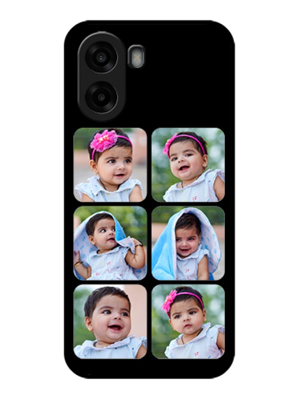Custom Oppo A6s 5G Custom Glass Phone Case - Multiple Pictures Design
