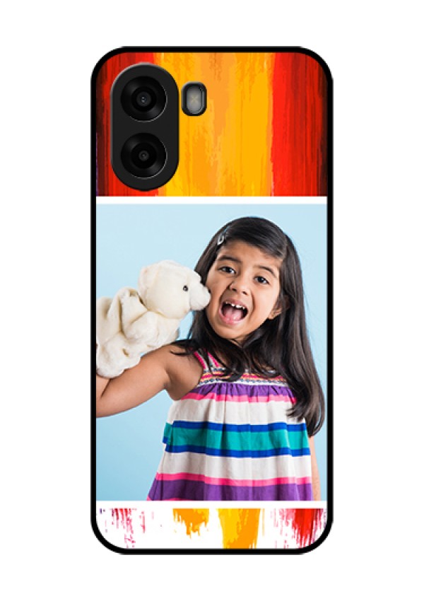 Oppo A6s 5G Custom Glass Phone Case - Multi Color Design