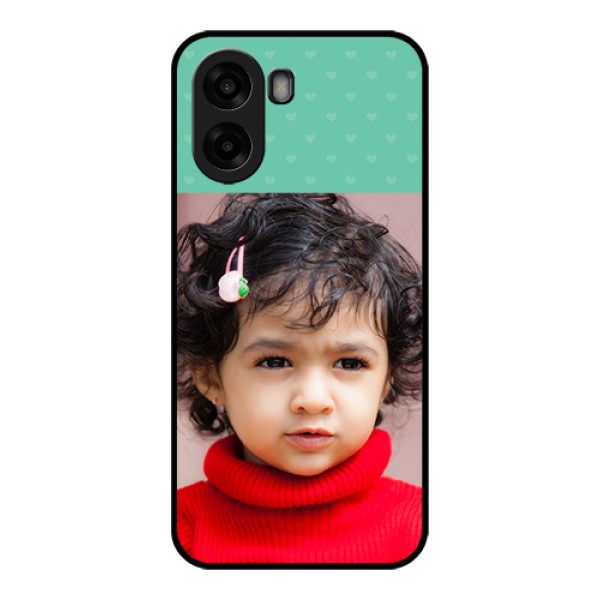 Oppo A6s 5G Custom Glass Phone Case - Lovers Picture Design