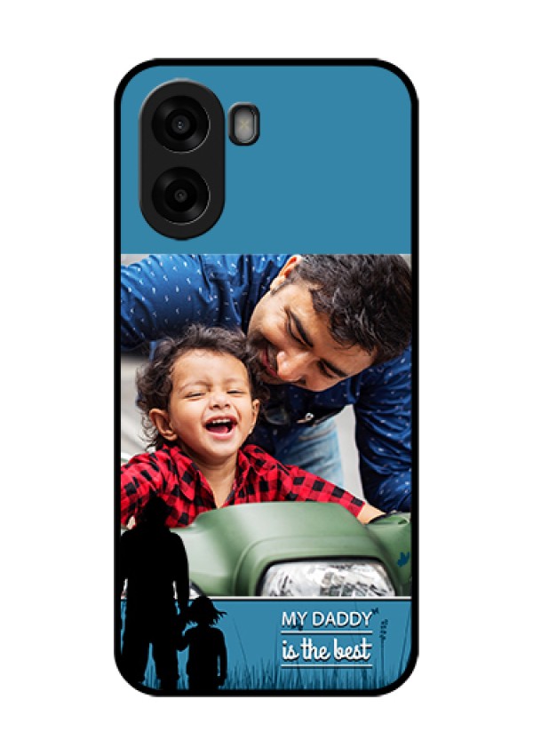 Oppo A6s 5G Custom Glass Phone Case - Best Dad Design
