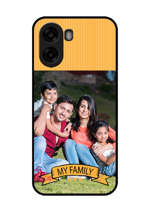 Oppo A6s 5G Custom Glass Phone Case - My Family Design