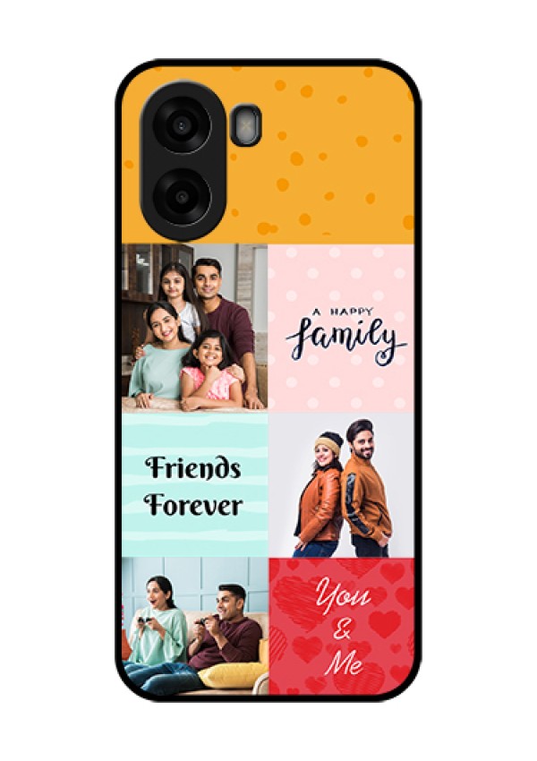 Oppo A6s 5G Custom Glass Phone Case - Images With Quotes Design