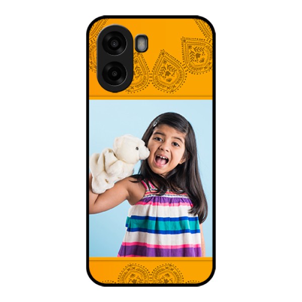 Oppo A6s 5G Custom Glass Phone Case - Photo Wedding Design