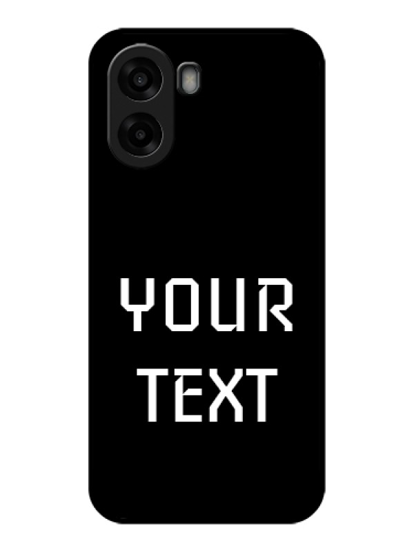 Custom Oppo A6s 5G Custom Glass Phone Case - Your Name Design