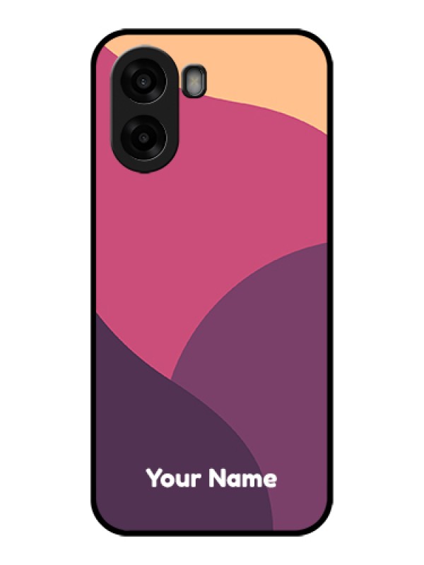 Custom Oppo A6s 5G Custom Glass Phone Case - Mixed Multi - Colour Abstract Art Design