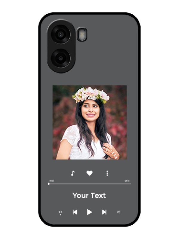 Custom Oppo A6s 5G Custom Glass Phone Case - Play The Music Design