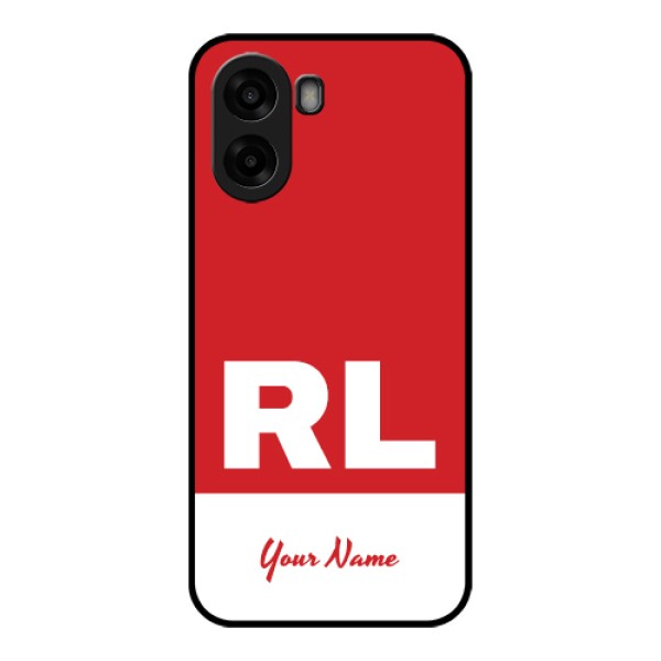 Oppo A6s 5G Custom Glass Phone Case - Dual Tone Custom Text Design Oppo A6s 5G Custom Glass Phone Case - Dual Tone Custom Text Design