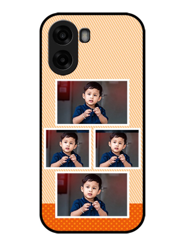 Custom Oppo A6x 4G Custom Glass Phone Case - Bulk Photos Upload Design