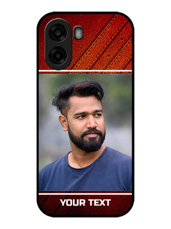 Custom Oppo A6x 4G Custom Glass Phone Case - Leather Phone Case Design