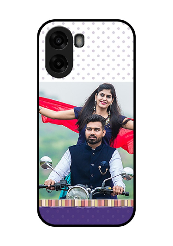 Oppo A6x 4G Custom Glass Phone Case - Cute Family Design