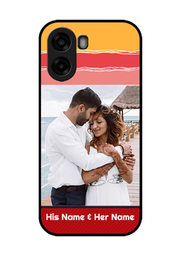 Oppo A6x 4G Custom Glass Phone Case - Colorful Case Design
