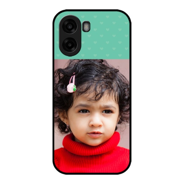 Oppo A6x 4G Custom Glass Phone Case - Lovers Picture Design