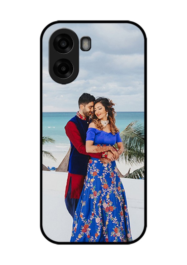 Oppo A6x 4G Custom Glass Phone Case - Upload Full Picture Design