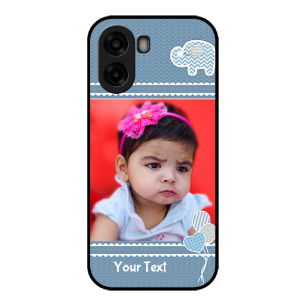 Oppo A6x 4G Custom Glass Phone Case - With Kids Pattern Design Oppo A6x 4G Custom Glass Phone Case - With Kids Pattern Design