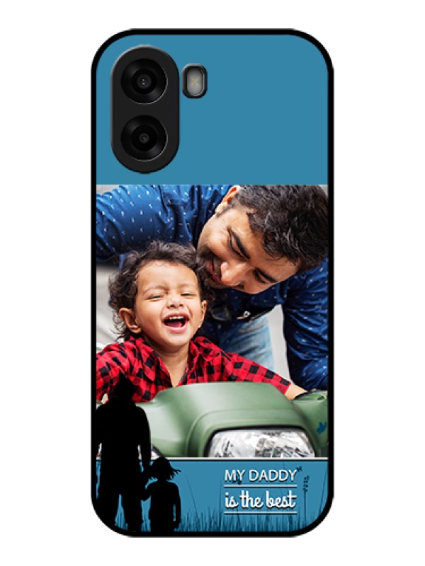 Custom Oppo A6x 4G Custom Glass Phone Case - Best Dad Design