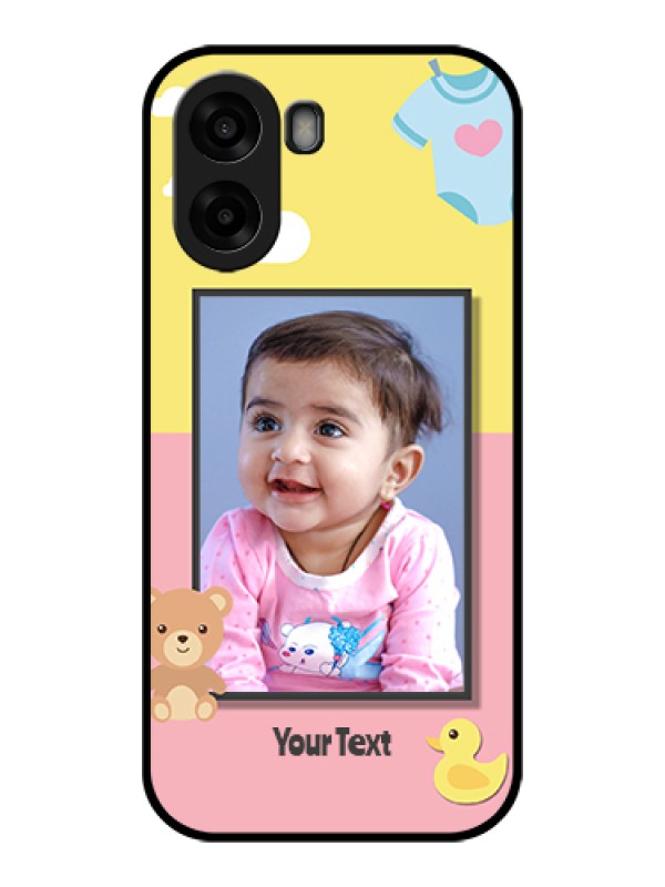 Custom Oppo A6x 4G Custom Glass Phone Case - Kids 2 Color Design